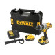 DeWALT Ударная аккумуляторная шуруповерт-дрель  XR Li-Ion 18 В, аккумулятор 2×5 А·ч, 95 Нм, 0–500·1500·2250 об/мин, 0–8600· 25500·38250 ударов/мин, кейс TSTAK, вес 1,6 кг (DCD996P2)