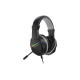 Наушники ColorWay Bloodwave LED Black (CW-HPG01BK)
