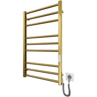 Mario towel dryer electric Premium Classic-ITR K, 800х500х80mm, timer-regulator, inox, gold (2.2.1608.03.G)