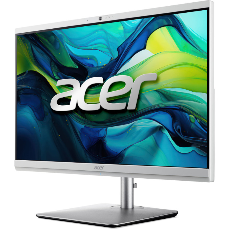 Acer ПК Моноблок Aspire C24-195ES 23.8" FHD Intel U5-125U, 16GB, F512GB, UMA, WiFi, кл+м, 3г, без ОС, серый (DQ.BM4ME.002)