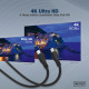 Digitus USB Silicone connection cable, USB-C - USB-C 1m, USB 3.2 Gen2, 10G, 4K, 100W, black (AK-300342-010-S)