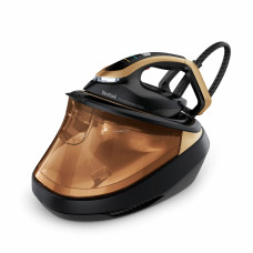 Tefal Праска-парогенератор Pro Express Vision, 3000Вт, 1200мл, паровий удар -800гр, постійна пара - 180гр, керам. підошва, чорно-золотий (GV9823E1)