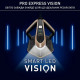 Tefal Утюг-парогенератор Pro Express Vision, 3000Вт, 1800мл, паровой удар -800гр, постоянный пар - 180гр, керам. подошва, черно-золотой (GV9823E1)