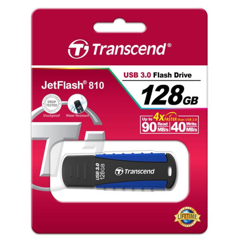 Transcend 128GB USB 3.1 Type-A JetFlash 810 Rugged (TS128GJF810)