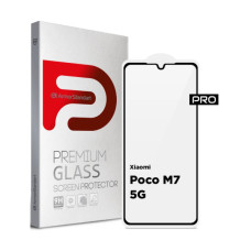 Стекло защитное Armorstandart Pro Xiaomi Poco M7 5G Black (ARM85175)