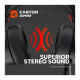 Наушники Canyon Interceptor GH-8A Black-Orange (CND-SGHS8A)