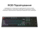 Клавіатура Keychron V6 Ultra Keychron Red Switch RGB UA Black (V6U-D1-UA)