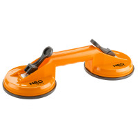 Neo Tools Vacuum Suction Cup, Double, Plastic Body, Diameter 120mm, 80kg (56-806)