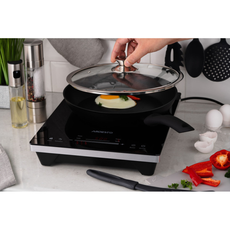 ARDESTO Table cooker induction, burner - 1, 1.8W, control - sensor, black (ICS-B118)