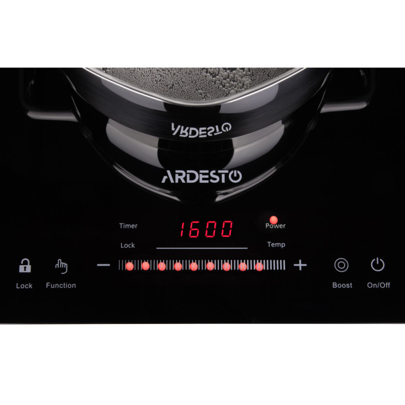 ARDESTO Table cooker induction, burner - 1, 1.8W, control - sensor, black (ICS-B118)