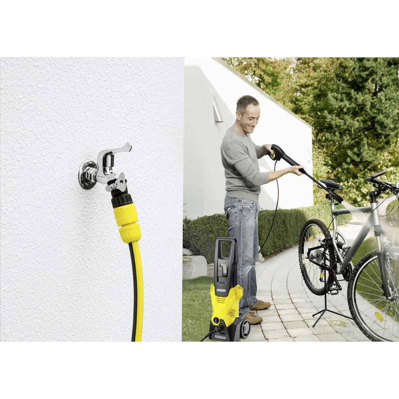 Karcher Mini pressure washer K 3, 1600W, 20-120bar, 380l/h, hose 6m, 5kg (1.601-888.0)