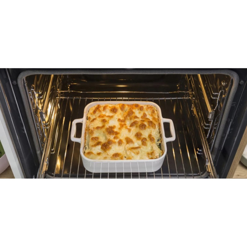 Gorenje Духова шафа електрична, 77л, A, пара, дисплей, макс.темпер.-300, білий (BOS6737SYW)