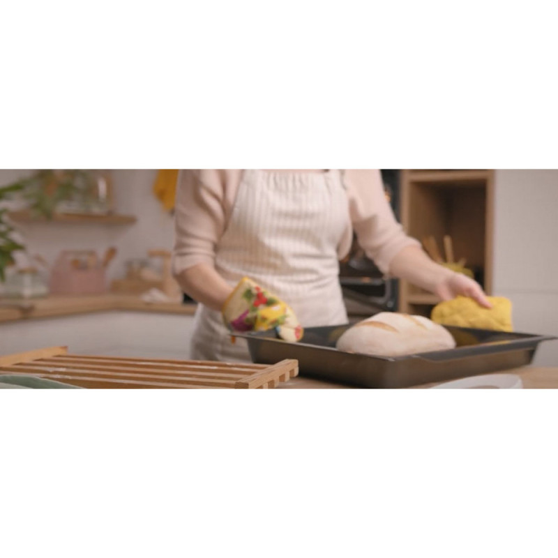 Gorenje Духова шафа електрична, 77л, A, пара, дисплей, макс.темпер.-300, білий (BOS6737SYW)