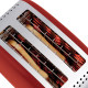 Russell Hobbs Toaster Colours Plus, 1600W, inoxав., heating, defrosting, red (26554-56)