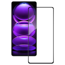 Стекло защитное ACCLAB Full Glue Xiaomi Redmi Note 12 Pro/12 Pro Plus Black (1283126549397)