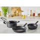 Tefal Frying pan Family Day, 28cm, aluminum, bakelite, glass, black (B5660653UA)