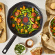 Tefal Frying pan Family Day, 28cm, aluminum, bakelite, glass, black (B5660653UA)