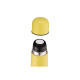 ARDESTO Thermal Bottle Bright City 500 ml, yellow, stainless steel (AR2650YL)