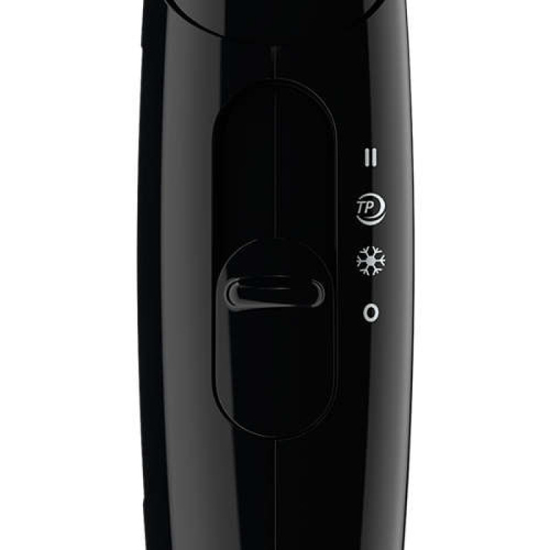 Philips Фен EssentialCare дорожный, 1200Вт, режимов-3, хол. обдув, черный (BHC010/10)