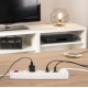 HAMA Мережевий подовжувач Multiple 6XSchuko 3G*1.5мм ws 3м White (00030533)