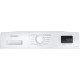 Indesit WM front load, 6kg, 1200, A+++, 44.6cm, display, steam, invertor, black door, white (IM602BMYTIMEUA)