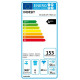 Indesit WM front load, 6kg, 1200, A+++, 44.6cm, display, steam, invertor, black door, white (IM602BMYTIMEUA)
