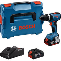 Bosch cordless screwdriver-drill GSB 18V-65 18V 2x5A h 31 65Nm 0-2100 rpm ZP GAL18V-40 case 1.12kg (0.601.9N3.303)