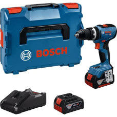 Bosch cordless screwdriver-drill GSB 18V-65 18V 2x5A h 31 65Nm 0-2100 rpm ZP GAL18V-40 case 1.12kg (0.601.9N3.303)