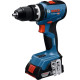 Bosch cordless screwdriver-drill GSB 18V-65 18V 2x5A h 31 65Nm 0-2100 rpm ZP GAL18V-40 case 1.12kg (0.601.9N3.303)