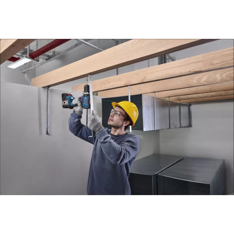 Bosch cordless screwdriver-drill GSB 18V-65 18V 2x5A h 31 65Nm 0-2100 rpm ZP GAL18V-40 case 1.12kg (0.601.9N3.303)