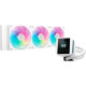 Система жидкостного охлаждения Deepcool Mystique 360 ARGB White (R-LX360-WHDSNMCP-G-1)