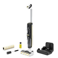Karcher білий FCV 4 Dry Extra, h=FCV 4 Dry Extracm, VC, dust cont -0.45L, water -0.75L, battery operation up to 45min, 45, wireless, wet cleaning (1.056-136.0)