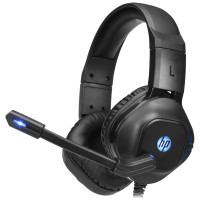 Наушники HP DHE-8002 LED Black (DHE-8002)