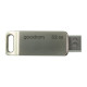 USB флеш накопитель Goodram 32GB ODA3 Silver USB 3.0 / Type-C (ODA3-0320S0R11)