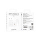 Зарядное устройство BOROFONE BA82A Platinum USB-C PD25W + cable USB-C to Lightning White (6941991112263)