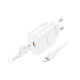 Зарядное устройство BOROFONE BA82A Platinum USB-C PD25W + cable USB-C to Lightning White (6941991112263)