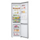 LG ref with bottom freezer, 203x60x68, ref-277l, freez.-110l, 2doors, A++, NF, inv, display ext, fresh zone, silver (GC-B509FNMW)