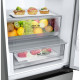 LG ref with bottom freezer, 203x60x68, ref-277l, freez.-110l, 2doors, A++, NF, inv, display ext, fresh zone, silver (GC-B509FNMW)