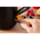 Gorenje Electric kettle, 1,7L, Strix, black matte (K17OPB)