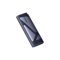 Карман внешний Ugreen USB 3.2 Gen 2 to M.2 NVMe/SATA 10Gbps UASP TRIM CM767 gray (15813)