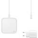 Samsung Wireless Charger Pad 15W with power adapter, white (EP-P2400TWEGEU)