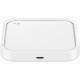 Samsung Wireless Charger Pad 15W with power adapter, white (EP-P2400TWEGEU)