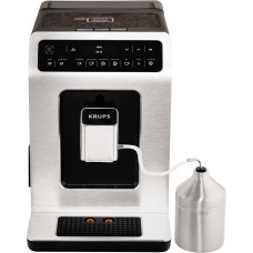 Krups coffee machine Evidence, 2.3L, ground, auto capuchino maker, display, auto recipe-11, grey (EA891D10)
