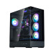 Zalman Корпус P40 Prism Plus без БЖ, 2xUSB3.0, 1x Type C, 3x120мм ARGB Reverse, 1x120мм ARGB, VGA 420мм, LCS ready, TG TG Side/Front/Top Panel, ATX, чорний (P40PRISMPLUSBLACK)