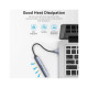 Концентратор Vention USB 3.0 to 1xUSB 3.0 + 3xUSB 2.0 0.15m gray (CKOHB)