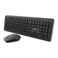Комплект Canyon SET-W20 Velvet Wireless Silent UA Black (CNS-HSETW02)
