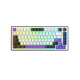 Клавиатура Hator Hellyberry HK75 Mechanical Linear RGB Wireless/Bluetooth/USB UA White/Violet (HK75_wireless)
