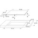 Gorenje Варильна поверхня Gorenje індукційна, 80см, PowerBoost, TouchControl, поєднання конфорок, чорний (GI8421BSC)