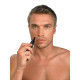 Remington trimmer Smart for nose and ears, ААх1, steel, black-blue (NE3150)