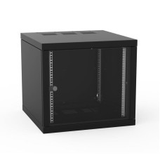 ZPAS Z-BOX 10U cabinet with removable side walls, 600 mm depth, 100kg max., black (W-7240-20-A2-161-BNP)